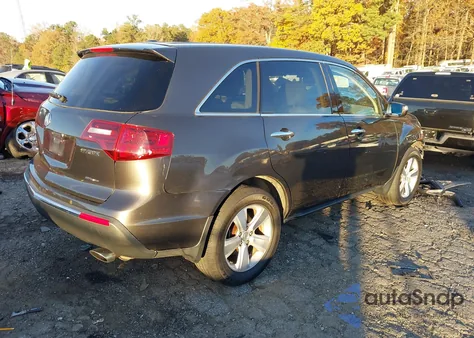 2010 Acura Mdx from USA, damaged, VIN 2HNYD2H22AH531720
